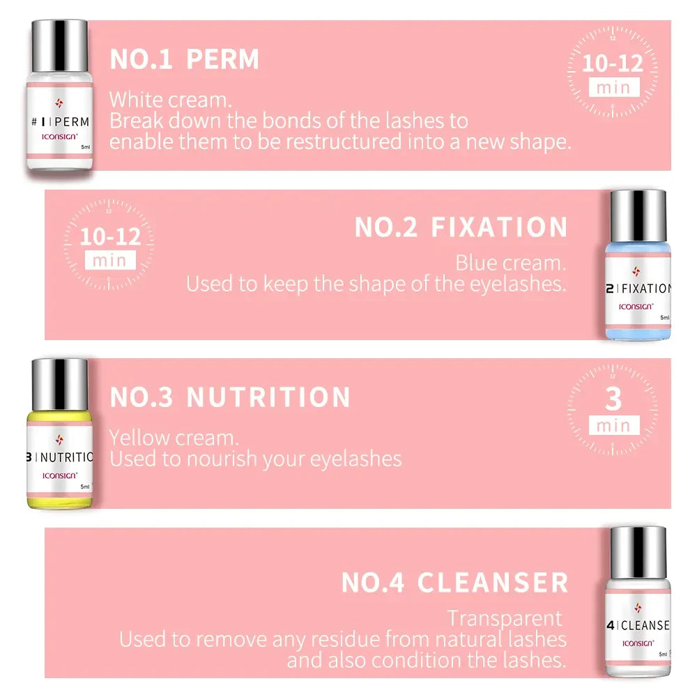 ICONSIGN Lash Lift Kit Lifting Eyelash Enhancer Calia Set